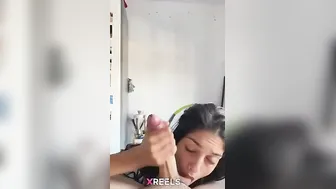 Desi Bhabhi Pleasing Firang Hubby With Sloppy Lund Chusai In Sari