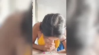Desi Bhabhi Pleasing Firang Hubby With Sloppy Lund Chusai In Sari