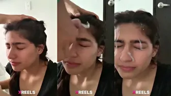 Nri Desi Mixed Babe Chehre Pe Cum Le Rahi Garam Chudai