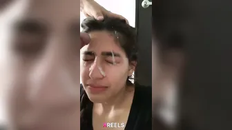 Nri Desi Mixed Babe Chehre Pe Cum Le Rahi Garam Chudai