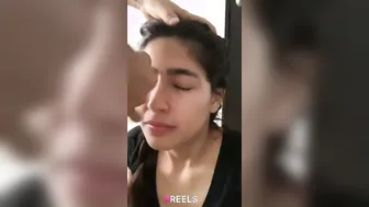 Nri Desi Mixed Babe Chehre Pe Cum Le Rahi Garam Chudai