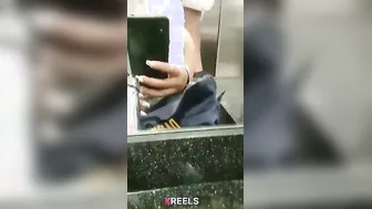 Guard Pounding Coworker In Office Loo During Late Night Chai Break