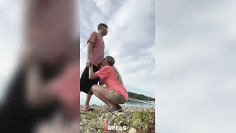 Nervous Desi Cousins Sneaking Riverbank Fuck By Village Ghats