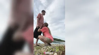 Nervous Desi Cousins Sneaking Riverbank Fuck By Village Ghats