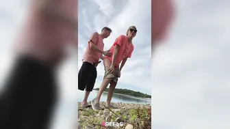 Nervous Desi Cousins Sneaking Riverbank Fuck By Village Ghats