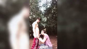 Tall Desi Cousin Slurping Niece's Juicy Chut In Village Woods