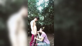 Tall Desi Cousin Slurping Niece's Juicy Chut In Village Woods