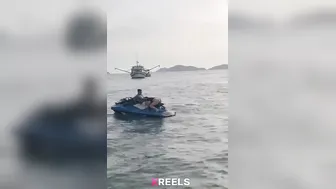 Rich Saheb Pounding Pa Babe On Jetski In Backwaters