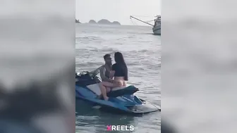 Rich Saheb Pounding Pa Babe On Jetski In Backwaters