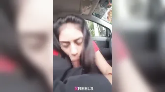 Tamil Teen Sucking Cock Wildly In Car After Chai Stall Pickup Ride