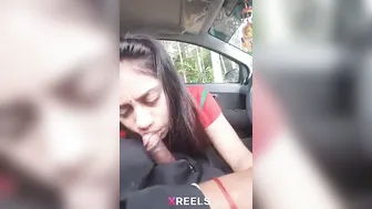 Tamil Teen Sucking Cock Wildly In Car After Chai Stall Pickup Ride