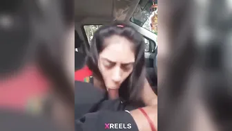 Tamil Teen Sucking Cock Wildly In Car After Chai Stall Pickup Ride