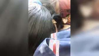 Dehati Maid Aunty Sucking Owner's Lund In Dirty Kitchen