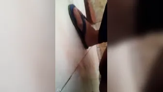 Desi Big Boobs Babe Pissing Wildly In Viral Bathroom Clip