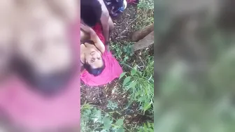 Gf Bent Over Fucked Hard In Jungle Viral Outdoor