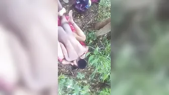 Gf Bent Over Fucked Hard In Jungle Viral Outdoor