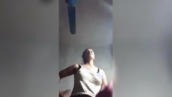 Desi Babe Peeling Off Nighty Exposing Juicy Tits