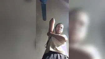 Desi Babe Peeling Off Nighty Exposing Juicy Tits