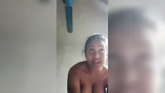 Desi Babe Peeling Off Nighty Exposing Juicy Tits