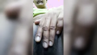 Mature Aunty Flashing Hairy Pussy In Jungle Trail