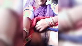Hairy Pussy Bhabhi Spreading Legs In Village Hut