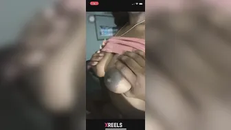 Village Blackie Licking Sucking Big Black Nipples