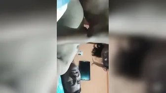 Desi Village Wifey Smiling Riding Hubby's Dick Hard