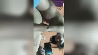 Desi Village Wifey Smiling Riding Hubby's Dick Hard