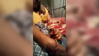 Devar Grabbing Bhabhi’s Boobs While Jerking In Bathroom