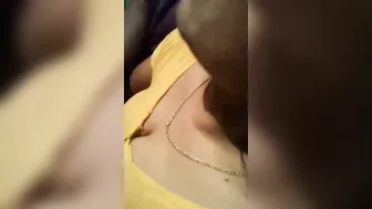 Devar Grabbing Bhabhi’s Boobs While Jerking In Bathroom