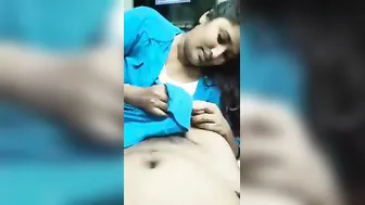 Desi Wife Teasing Hubby With Saree Strip In Spicy Clip