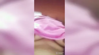 Sweet Bhabhi Lifting Saree Showing Pink Chut And Boobs