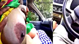 Tamil Pair Shagging Hard In Car Parked Near Roadside Dhaba