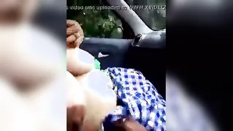 Tamil Pair Shagging Hard In Car Parked Near Roadside Dhaba