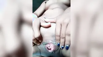 Village Babe Fingering Tight Pink Chut Standing In Barn