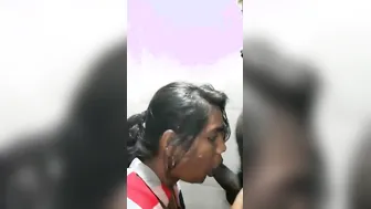 Tamil Randi Blowing Thick Lund In Dirty Roadside Toilet