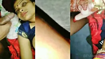 Village Bhabhi Gulping Devar's Cum After Deepthroat Suck