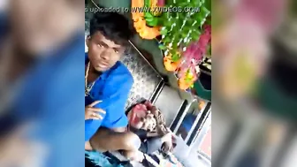 Truck Driver Slamming Slutty Helper While Cleaner Watches