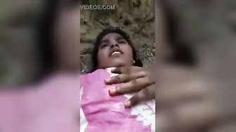 Village Mms Of Lovers Banging Outdoors By Banana Plantation