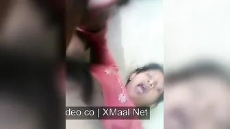 Village Teen Thrusting Chapati Roller Deep In Chut On Floor