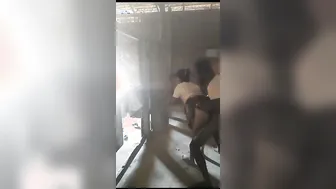 Bhabhi Standing Fucked By Devar Against Mango Tree In Village