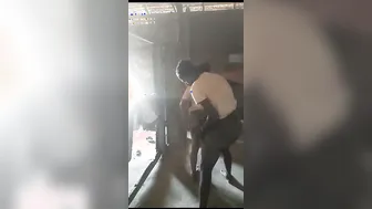 Bhabhi Standing Fucked By Devar Against Mango Tree In Village