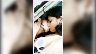 Young Desi Couple Sucking Juicy Boobs Kissing In Mud Hut Bed