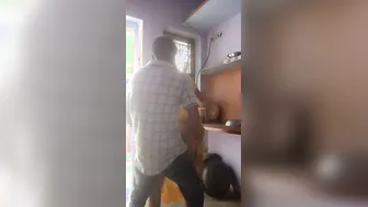 Young Devar Ramming Bhabhi Chut While Cooking Roti Kitchen