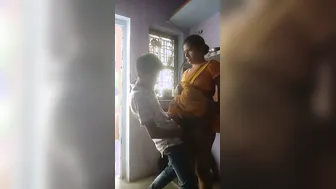 Young Devar Ramming Bhabhi Chut While Cooking Roti Kitchen