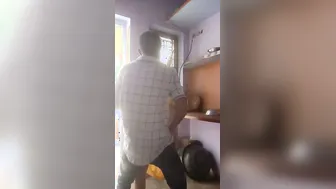 Young Devar Ramming Bhabhi Chut While Cooking Roti Kitchen