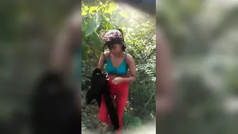 Young Lovers Caught Banging Outdoor By Nosy Village Uncles