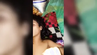 Young Desi Lovers Squeezing Boobs Fucking At Home Puja
