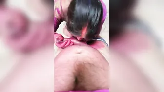 Holi Bhabhi Sucking Lund Deepthroat Special Desi Mms