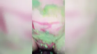 Holi Special Bhabhi Pussy Fucked Hard Colors Smeared Mms